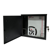 Luwu — boîte postale étanche pour l'extérieur, coffret mural, verrouillable, avec sécurité pour l'entrée avant de la maison