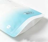 Sacs imprimés à fond plat, directement de l'usine, emballage hygiénique pour les articles de première nécessité, serviettes jetables pour le visage et sous-vêtements