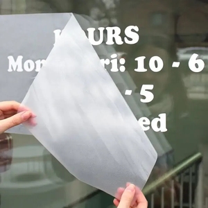 Tùy chỉnh in ấn cửa sổ cửa hàng chuyển Đề can Sticker cà phê cửa hàng kính cửa sổ clings Sticker - Product Image 5