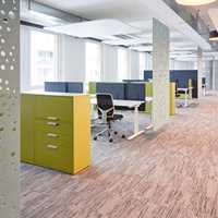 Écran de séparation de bureau moderne, écologique, ignifuge et insonorisant, panneau d'intimité NRC 0.8, barrière de bureau sur pied pour espace de travail