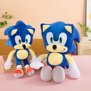 ตุ๊กตาเม้าส์การ์ตูนอะนิเมะเฮดจ์ฮ็อกซุปเปอร์โซนิคข้ามพรมแดน  งานปักตาข่าย  ขนาดกลาง ขายส่ง - Product Image 5