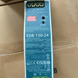 Fuente de Alimentación Conmutada Industrial Original Edr-150-24 24v, Serie Edr-150, Nueva, Original, para Automatización Industrial y Control Programable - Product Image 1