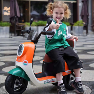 2-4 Years Kid <b>Electric</b> Motorcycle 12V Ride-on Plastic <b>Toy</b> with 3 Wheels EN71 Certified for Safe Play - Product Image 2