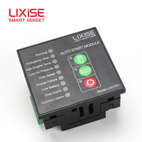 Module de commande de générateur LIXiSE LXC701 avec fonctions de marche au ralenti et ETS, protection contre la pression basse d'huile et la survitesse, montage encastré