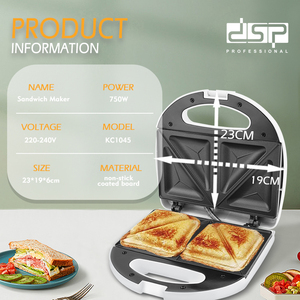 Machine à sandwich, grille-pain, gaufrier, machine à petit-déjeuner, machine à pain, <span class=keywords><strong>grill</strong></span> de cuisine, vente chaude 2023 - Product Image 4