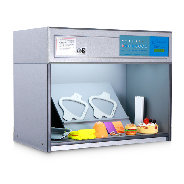 Made in China Fabric Textile Color Matching Lightbox 6 Light Source Evaluation Calibration