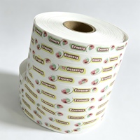 Étiquettes en papier autocollantes imprimées sur mesure, écologiques, durables, autocollants colorés de dessins animés pour l'emballage des bougies et de la papeterie