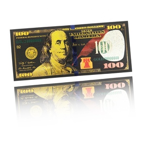 Fan Shu Collection Exquisite Gift Factory Made USA <strong>Prop</strong> Money <strong>Note</strong> Foil 1 Dollar Banknote - Product Image 4