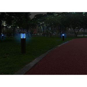 Lampe anti-moustiques d'extérieur électrique en métal, étanche, couverture à 360 degrés pour jardin et terrasse - Product Image 3