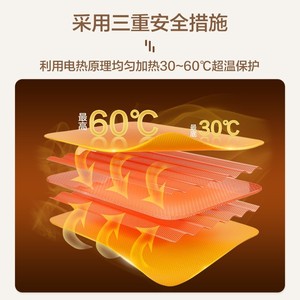Ceragem <b>Electric</b> <b>Heating</b> Mattress Topper Flocking Material Asian Style Heated Bedding - Product Image 5
