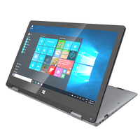Ordinateur portable à écran tactile de 11,6 pouces, 4 Go + 128 Go DDR4, Windows 10 Pro, processeur quadricœur, 1920x1080 IPS