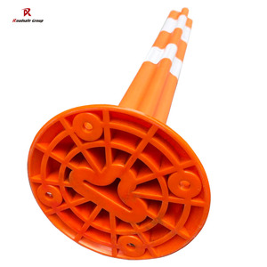 1.2kg 90CMHighway <strong>Traffic</strong> Orange CLOUD SHAPE Reflective Flexible Reflective Pole <strong>Post</strong> <strong>Delineator</strong> Barrier Bollards - Product Image 4