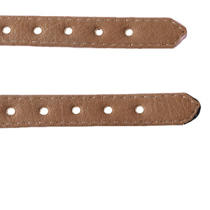 Ayarlanabilir PU Deri Örgülü Köpek Tasması ve Tasma Seti, Yumuşak Dolgulu Renkli Tasma, Köpekler için Gül Altın Metal Tokalı - Product Image 3