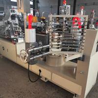 Machine automatique de fabrication de tubes en carton et en papier pour feux d'artifice, contrôlée par PLC, avec enroulement en spirale, garantie 1 an