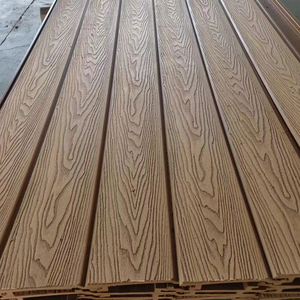 <span class=keywords><strong>Decking</strong></span> del Wpc del legno composito di plastica di legno Anti-uv della materia prima all'aperto - Product Image 2