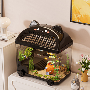 Bassin d'élevage de tortues <span class=keywords><strong>en</strong></span> plastique PC transparent de haute qualité et boîte de rangement pour reptiles avec nettoyage facile, <span class=keywords><strong>aquarium</strong></span> et bassin à poissons - Product Image 6
