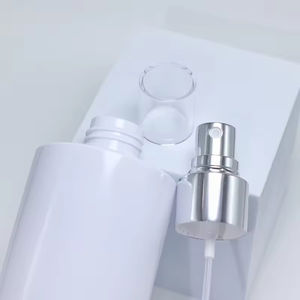 Botella de Spray de Plástico Cilíndrica Esmerilada de 100ml, 120ml, 150ml, 250ml, 300ml con Tapa de Spray Plateada o Dorada con Serigrafía - Product Image 4