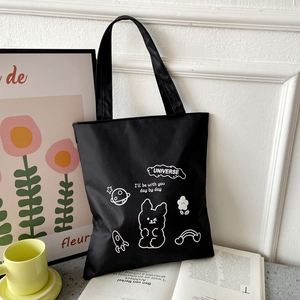 Wholesale Large Capacity Cotton <b>Canvas</b> <b>Handbag</b> Customized logo Grocery <b>Canvas</b> <b>Handbag</b> - Product Image 4