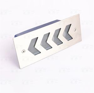 ไฟส่องสว่างแบบฝังผนังหรือใต้ดินสำหรับลานจอดรถ ป้ายไฟ LED สี่เหลี่ยม - Product Image 2