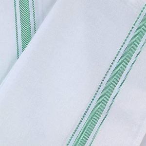 Paños de Cocina Rayados Utopia 200GSM [Paquete de 24 14.96x25.2 Pulgadas] 100% Algodón Súper Absorbentes de Secado Rápido Lavables a Máquina (Verde) - Product Image 1