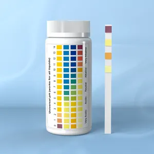 Fabriek Directe Verkoop Algemene Type Van Ph Waarde Test Strips Bereik Van 0-14 Voor Bodem/Zwembad/Vijver/Drinkwater Teststrips