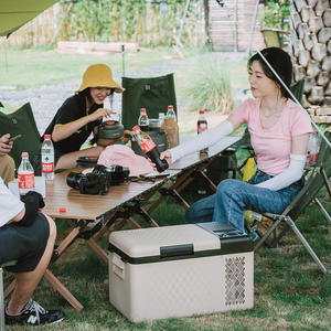 Réfrigérateur portable Alpicool RT20, prix d'usine, double usage voiture/maison, haute qualité, <span class=keywords><strong>mini</strong></span> réfrigérateur de voiture, DC 12V / 24V, réfrigérateur solaire électronique - Product Image 4