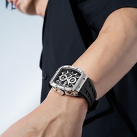 Montre pour homme TIMEARTX, fabrication sur mesure, OEM, luxe, tendance, grand cadran, quartz, sport, lumineuse, étanche, vente en gros TA-5960