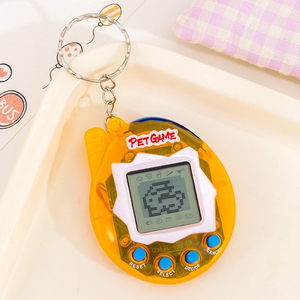Mini console de jeu électronique virtuelle portable pour enfants, jouet éducatif, porte-clés interactif, cadeau pour les jeux quotidiens et les fêtes - Product Image 2