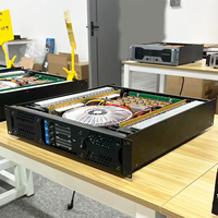 H Sınıfı Profesyonel 4 Kanallı 1000W Ses Güç Amplifikatörü, Aşırı Isınma Korumalı, KTV Dış Mekan Performansları için Uygundur.