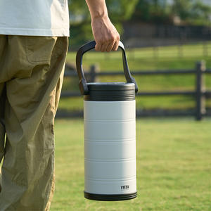 กระติกน้ำเก็บความเย็นสุญญากาศสองชั้น <span class=keywords><strong>Tyeso</strong></span> Design ขนาด 5000 มล. สำหรับการเดินทางกลางแจ้ง - Product Image 6