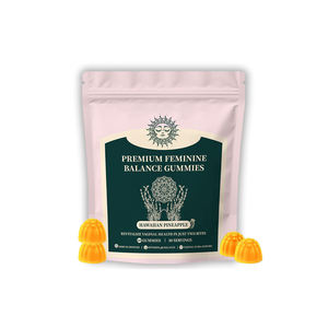 Gomitas Veganas para el Bienestar Femenino con Vitamina C y Mezcla de Hierbas para el Cabello, Fórmula Natural Diaria para el Bienestar - Product Image 1