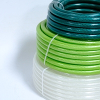 Tuyau d'arrosage flexible transparent en PVC personnalisé, résistant aux UV, pour l'approvisionnement en eau et le jardinage, diamètre 12mm/25mm (1/2" - 2")