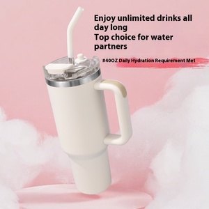 304 tasse à glace en acier inoxydable quatrième génération 40oz Portable isolation thermique tasse à thé épaissie sport ventouse - Product Image 4