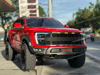Mise à niveau des kits de carrosserie de pare-chocs pour Everest 2015-2021 à F150 2022 Kit de conversion de lifting de pare-chocs avant et arrière Accessoires pour Everest