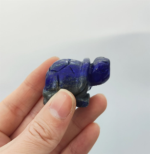 Figurines d'animaux Feng Shui personnalisées en gros, sculptées à la main, écologiques, en jade naturel, agate, œil <span class=keywords><strong>de</strong></span> <span class=keywords><strong>tigre</strong></span>, quartz rose, cristal, tortue - Product Image 5