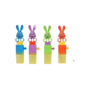 Ciseaux <span class=keywords><strong>Ester</strong></span> Bunny avec poignée en bonbons gélifiés et bonbons durs, jouet promotionnel en plastique de dessin animé - Product Image 1