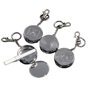 AP Creative Mini tragbarer Metall <span class=keywords><strong>aschenbecher</strong></span> mit Deckel Mini tragbarer <span class=keywords><strong>Aschenbecher</strong></span> Schlüssel bund Edelstahl <span class=keywords><strong>Aschenbecher</strong></span> Custom Logo - Product Image 5