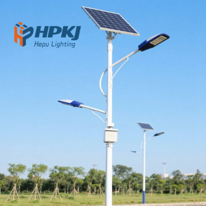 Postes de Alumbrado Público Solares Personalizables de Acero Q235 Multi-Potencia, Galvanizados en Caliente, con Fuente de Luz LED para Carreteras, Grado Africano - Product Image 5