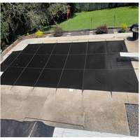 Tissu de maille directe d'usine de couverture de piscine de sécurité de 100% PP