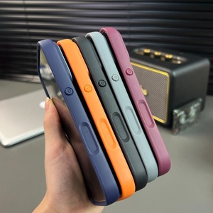 เคสโทรศัพท์แม่เหล็กแบบด้าน ขายดี สำหรับ iPhone 18 13 14 15 16 17 Pro Max รองรับการชาร์จไร้สาย ป้องกันเลนส์เต็มรูปแบบ กันกระแทก - Product Image 5