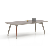 2025 nouveauté Table de conférence en bois contemporaine élégante pour réunions élégantes négociations meubles de bureau