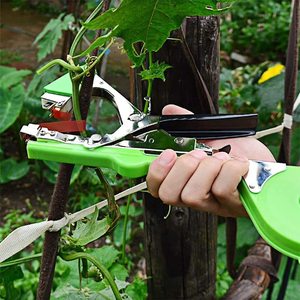 Manual Ribbon Tying Pliers For Vines And Plants With 10000 Staples And Colorful Ribbons <b>Garden</b> <b>Tool</b> <b>Set</b> - Product Image 6
