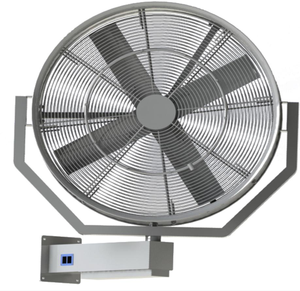 Ventilateur brumisateur industriel pour extérieur, ventilateur oscillant à brumisation d'eau pour restaurant, rafraîchisseur d'air estival - Product Image 4