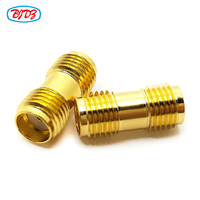 Fabricant fournit 50 ohms SMA femelle Jack vers SMA femelle Jack RF Coaxial adaptateur Coaxial adaptateur convertisseur connecteurs en stock