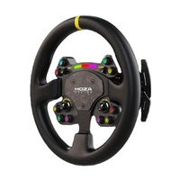 Joystick MOZA Racing RS V2 Compatible con PC con Sensor de Movimiento, Borde de 13 Pulgadas para Todas las Bases de Volante MOZA