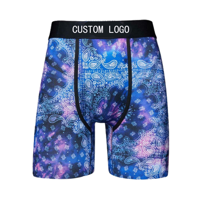 Designer Custom Cartoon Print Mens Underwear