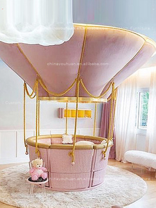 Letto di Lusso Europeo per Ragazze, Letto Principessa Rosa da Sogno, Letto Singolo a Forma di Castello per Bambine, Personalizzabile e Multifunzionale per Camera da Ragazza - Product Image 4