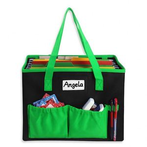 Vente directe usine en gros : Sac de transport multifonction pliable pour enseignant, porte-documents suspendu, sac fourre-tout pour dossiers - Product Image 1