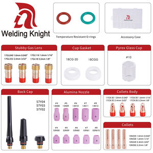 WSD طقم شعلة لحام تيج 55 قطعة مع قطع غيار ملحقات نحاسية عالية الجودة لمستلزمات اللحام واللحام بالقصدير المعروضة للبيع - Product Image 6