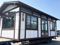 Maison préfabriquée modulaire en conteneur de 20 pieds ou 40 pieds, maison mobile portable en conteneur maritime pour habitation, bureau ou dortoir